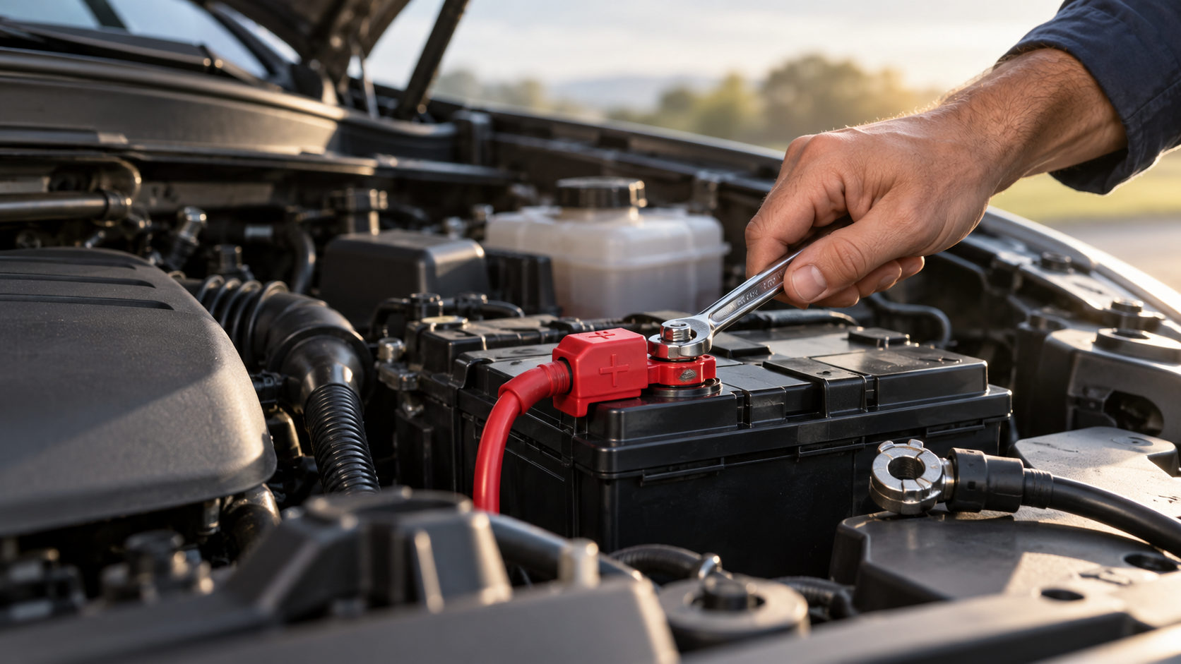 When Connecting a Battery, Which Terminal First?